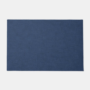 Felpudo Faux Blue Jeans Fabric Doormat