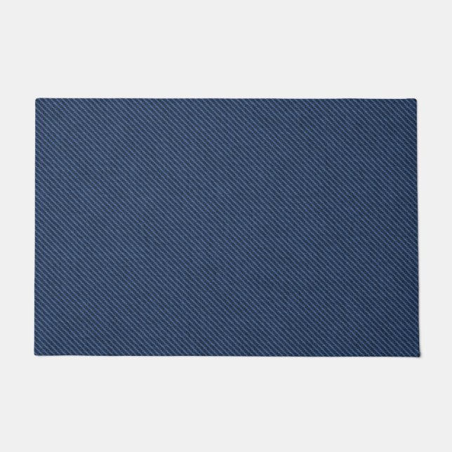 Felpudo Faux Blue Jeans Fabric Doormat (Anverso)