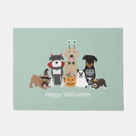 Felpudo Felices disfraces Mascotas de Halloween
