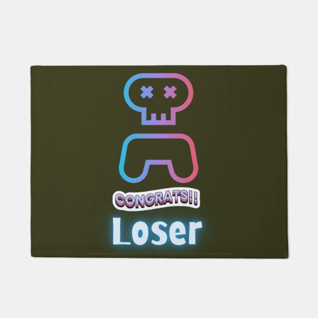 FELPUDO FELICITACIÓN DE LOOSE GAMER (Anverso)