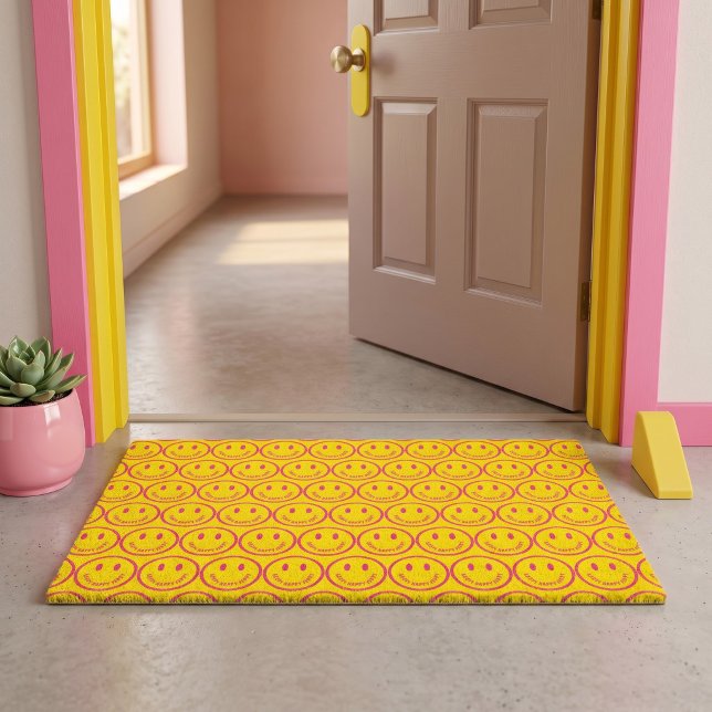 Felpudo Feliz Alfombrilla (Subido por el creador)