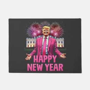 Felpudo Feliz Año Nuevo La Resolución De Trump 2025