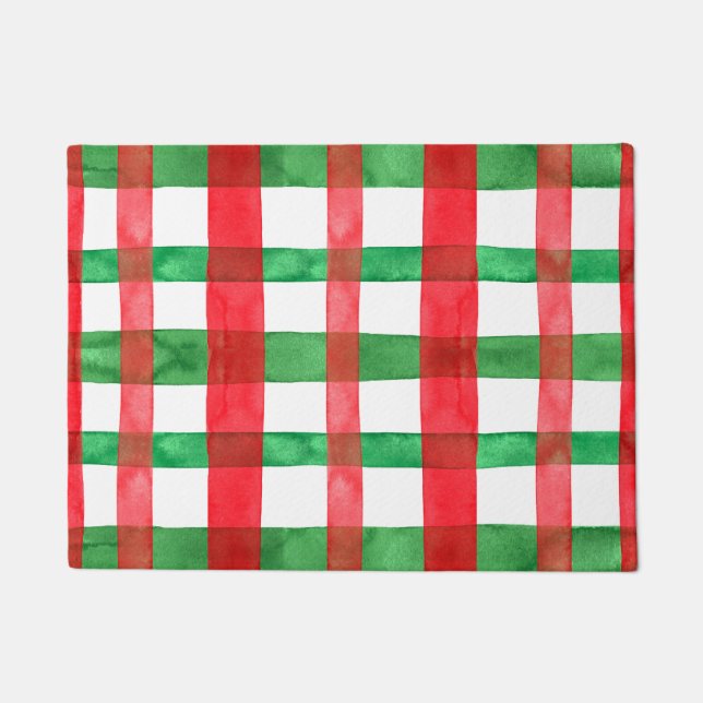 Felpudo Feliz Árbol de Navidad Feo Navidad Navidades suave (Anverso)