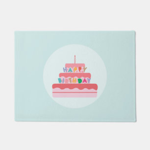 Felpudo Feliz cumpleaños Doormat