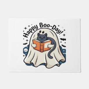 Felpudo Feliz Cumpleaños Fantasma Gato PNG - Sobrenatural 