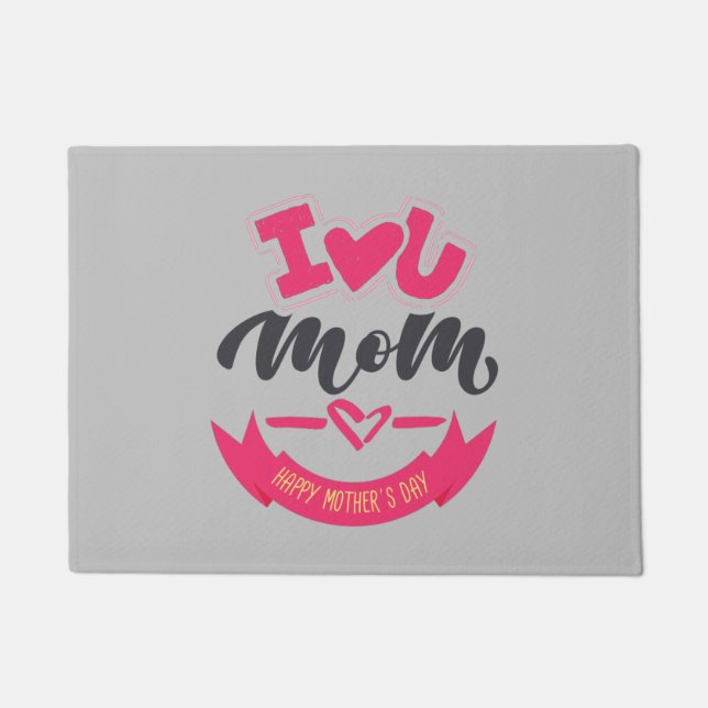 Felpudo Feliz Día de la Madre Mejor Madre (Anverso)