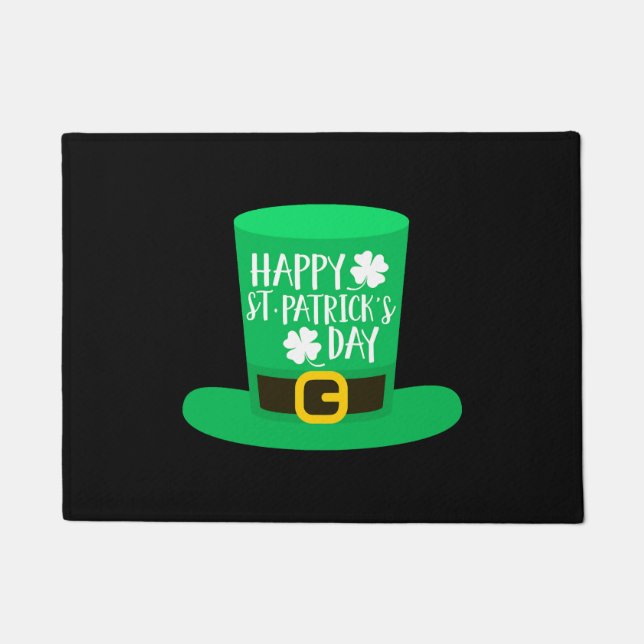 Felpudo Feliz Día de San Patricio (Anverso)