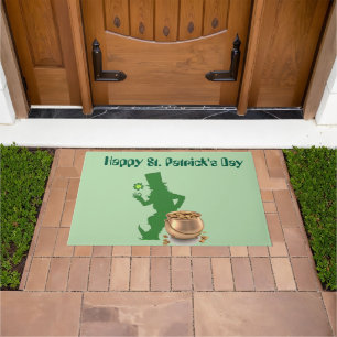 FELPUDO FELIZ DÍA DE SAN PATRICIOS DUENDE