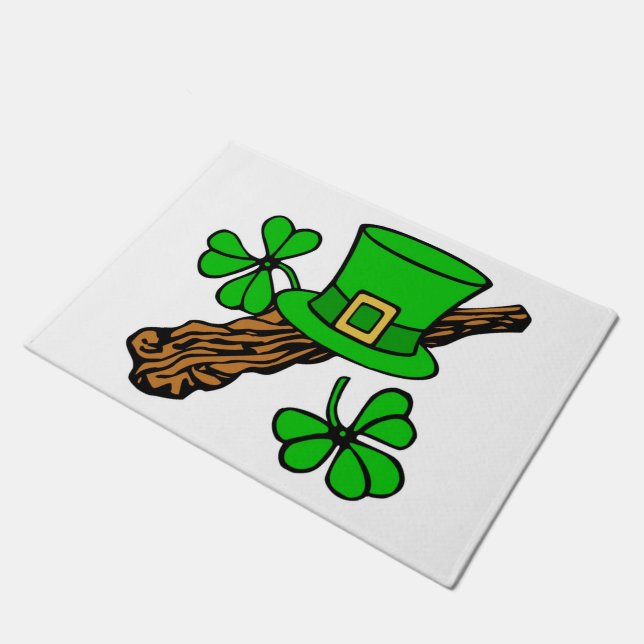 FELPUDO FELIZ DÍA DE SAN PATRICK (Angular)