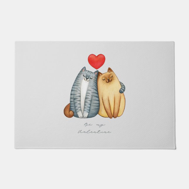 Felpudo Feliz Día de San Valentín 2023 a San Valentín 14 d (Anverso)