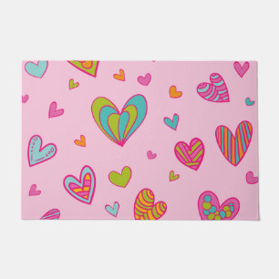 Felpudo Feliz Día de San Valentín 2023 con amor al corazón