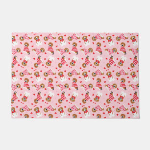 Felpudo Feliz Día de San Valentín Perros Beagle