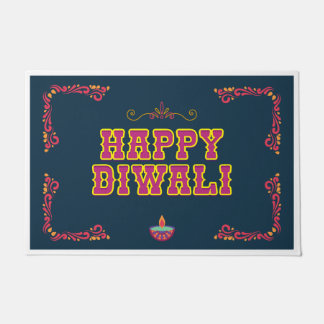 Felpudo Feliz Diwali Doormat