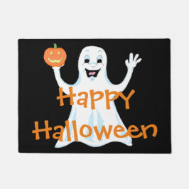 Felpudo Feliz Ghost Welcome Mat