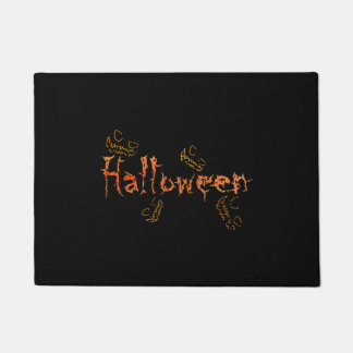 Felpudo feliz halloween