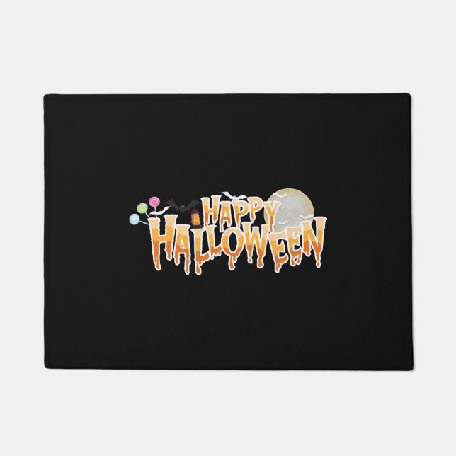 Felpudo feliz halloween (Anverso)