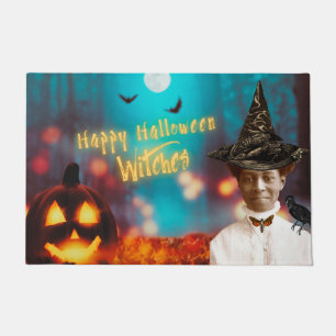 Felpudo Feliz Halloween Brujas Collage