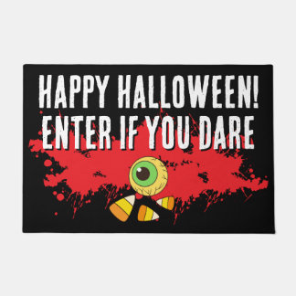 Felpudo Feliz Halloween Entra Si Te Atreves A Dar La Bienv