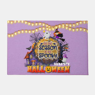 Felpudo Feliz Halloween Es la Celebración de la Temporada