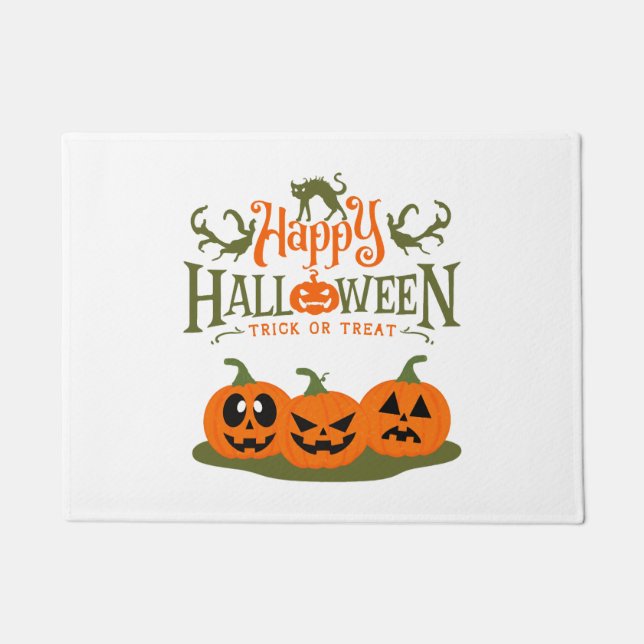 Felpudo Feliz Halloween - Guay Halloween (Anverso)