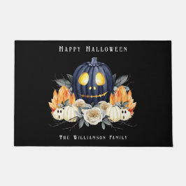 Felpudo Feliz Halloween Spooky Samhain Pumpkins Crystals