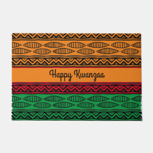 Felpudo Feliz Kwanzaa