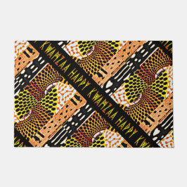 Felpudo "Feliz Kwanzaa"