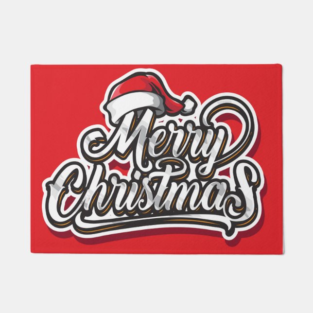 Felpudo Feliz Navidad (Anverso)