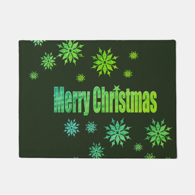 Felpudo feliz navidad (Anverso)