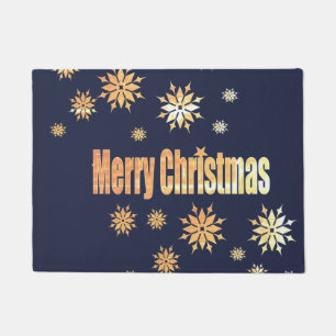 Felpudo feliz navidad