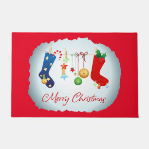 Felpudo Feliz Navidad