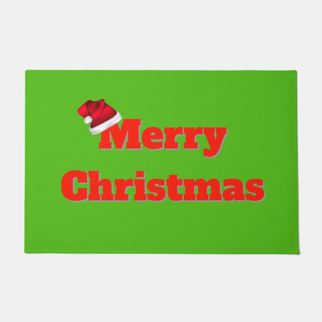 Felpudo Feliz Navidad Alfombrilla (Anverso)