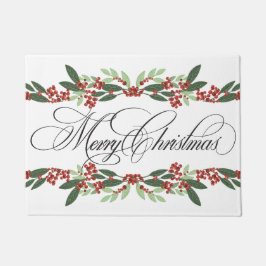 Felpudo Feliz Navidad Botánica