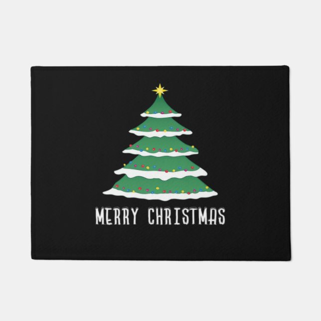 Felpudo Feliz Navidad Clásico (Anverso)