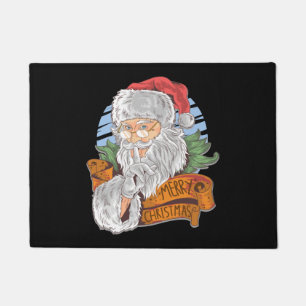 Felpudo Feliz Navidad con Papá Noel