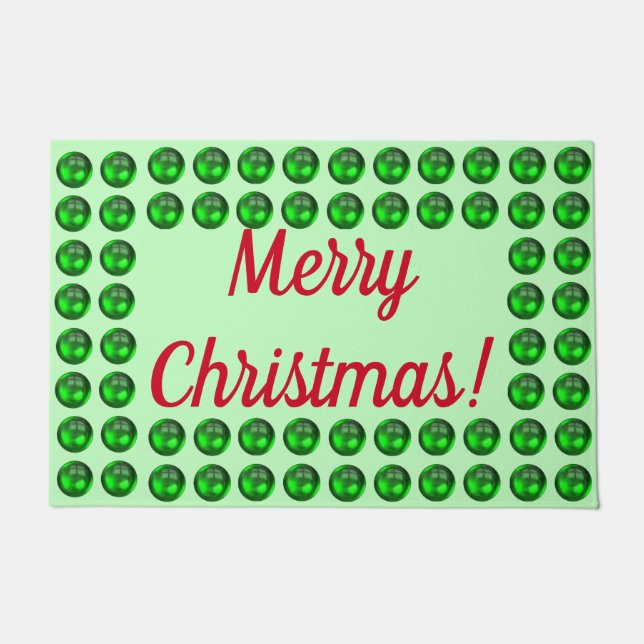 Felpudo Feliz Navidad Doormat (Anverso)