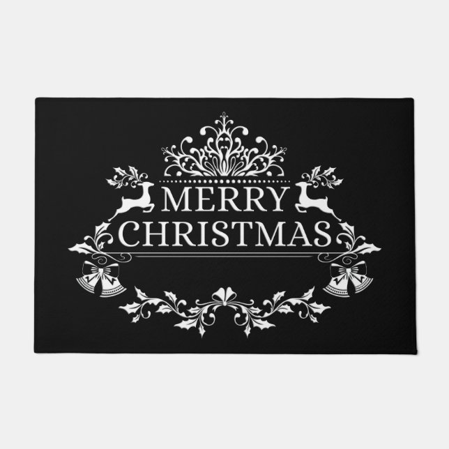 Felpudo Feliz Navidad Doormat (Anverso)