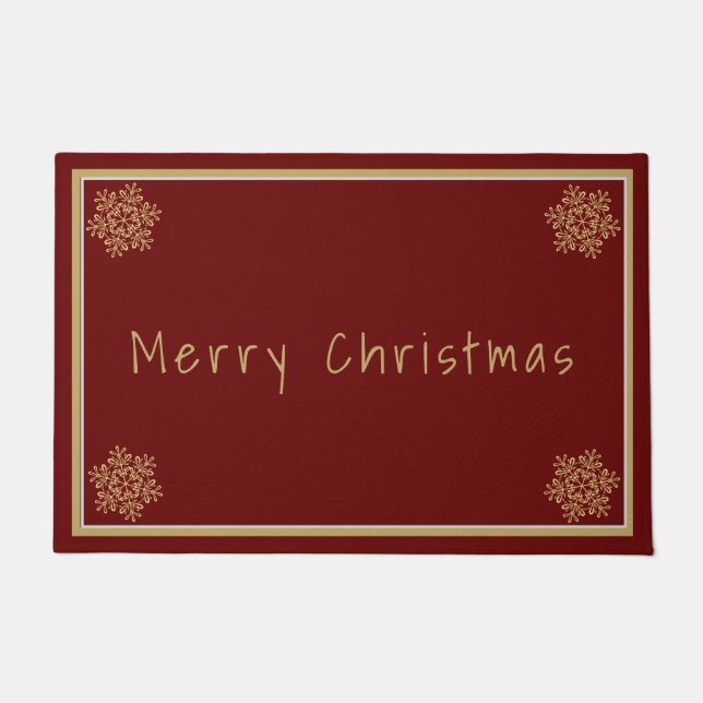 Felpudo Feliz Navidad Doormat (Anverso)