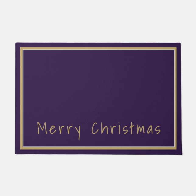 Felpudo Feliz Navidad Doormat (Anverso)
