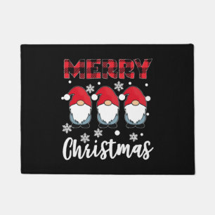 Felpudo Feliz Navidad Gnome Gnomes Gnomes