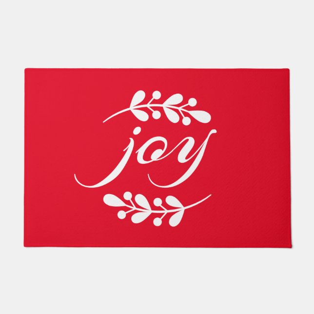 Felpudo FELIZ NAVIDAD | Holiday Joy Doormat (Anverso)