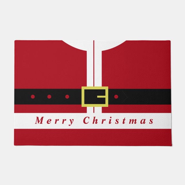 Felpudo Feliz Navidad - Papá Noel - Regalo por ti (Anverso)