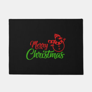 Felpudo Feliz Navidad X Snowman