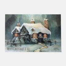 Feliz Navidad Y Todas Maravillosas Noche De Invier