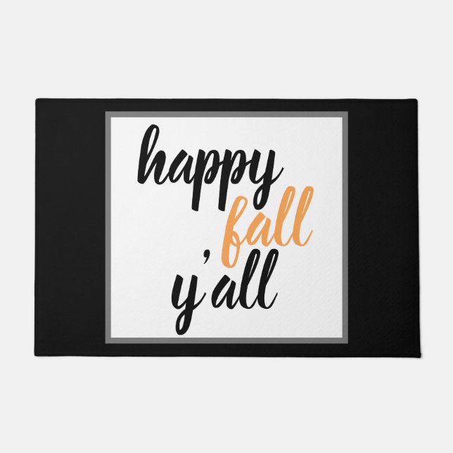 Felpudo Feliz Otoño para Todos Cita (Anverso)