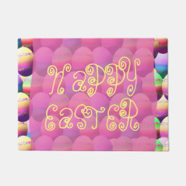 Felpudo Feliz Pascua