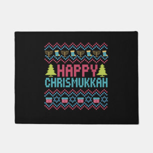 Felpudo Feliz regalo de dulce judío divertido de Chrismukk