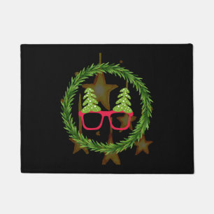 Felpudo Feliz regalo navideño para la familia de los Navid