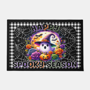 Felpudo Feliz temporada de fantasía Halloween Door Mat