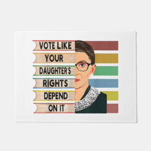 Felpudo Feminista Ruth Bader Ginsburg RBG Chica De Cita Co